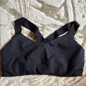 Black Offline Women's Sports Bra